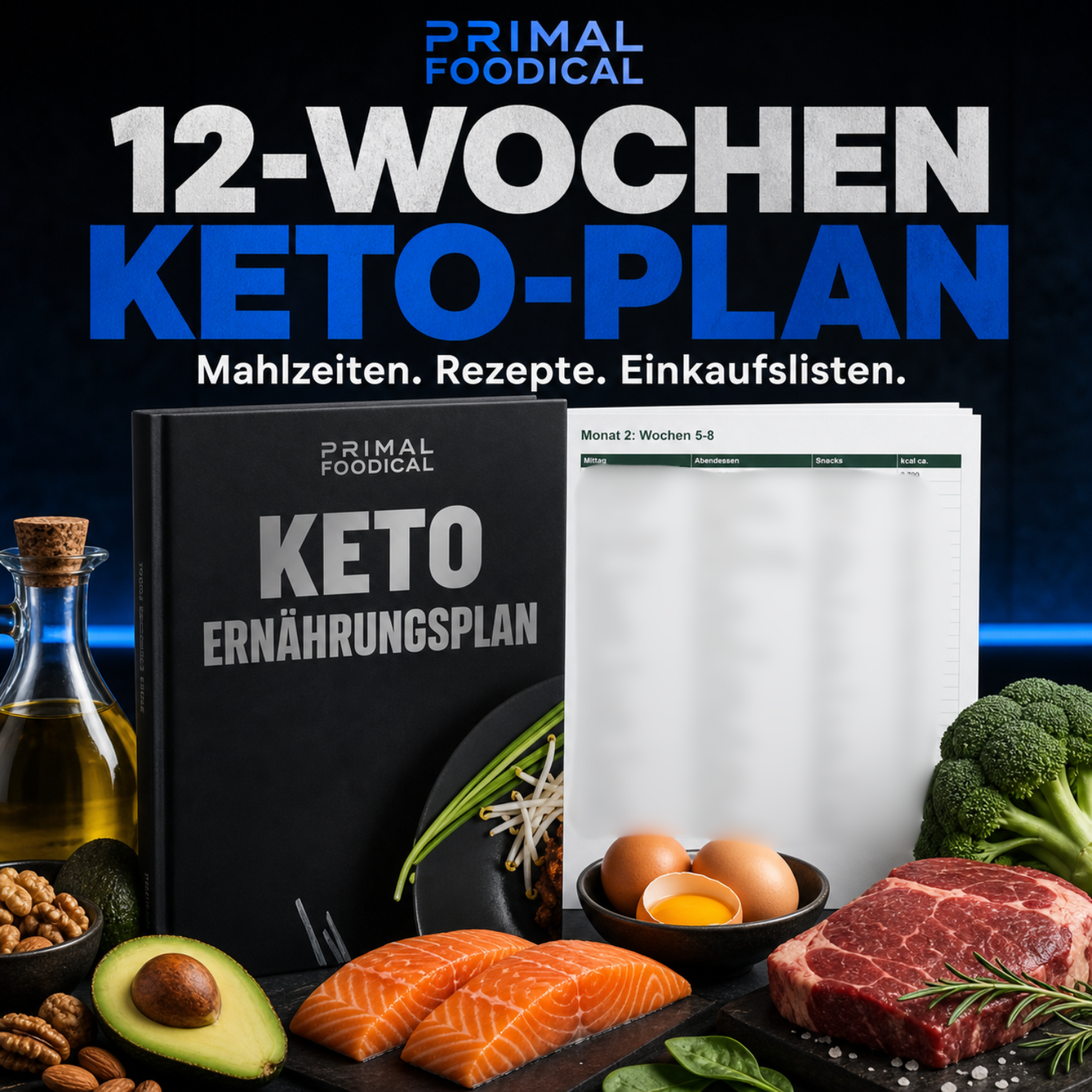 KETOGEN - ERNÄHRUNGSPLAN
