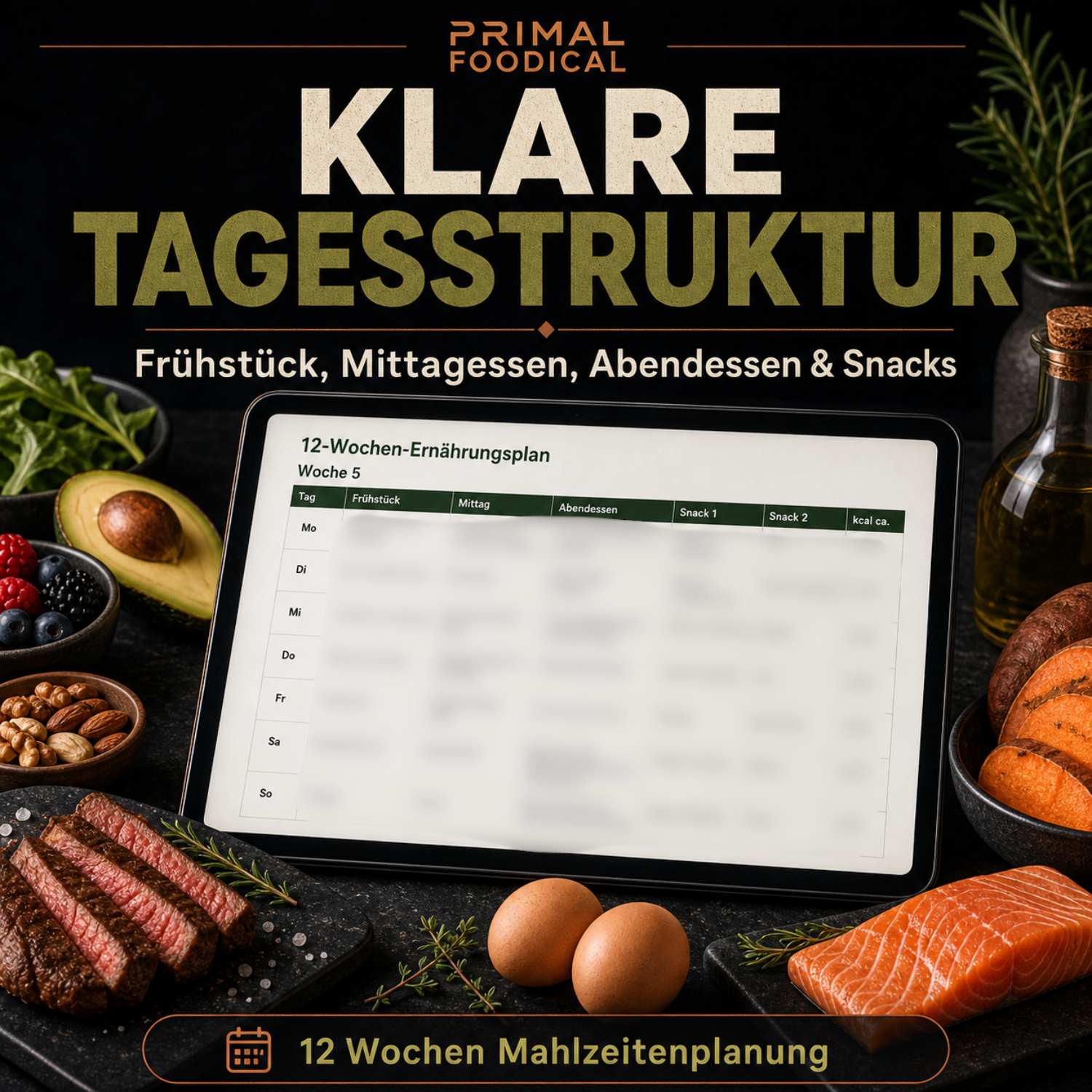 PALEO - ERNÄHRUNGSPLAN