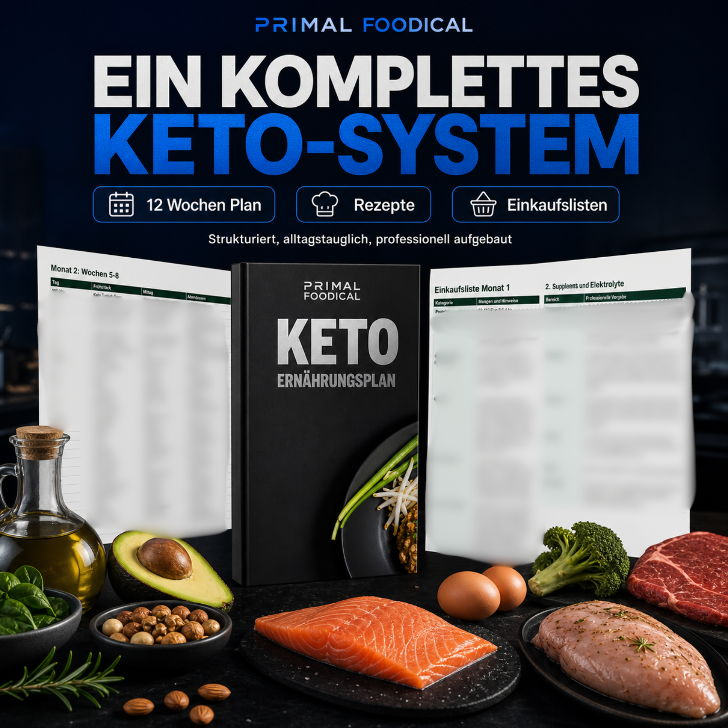 KETOGEN - ERNÄHRUNGSPLAN