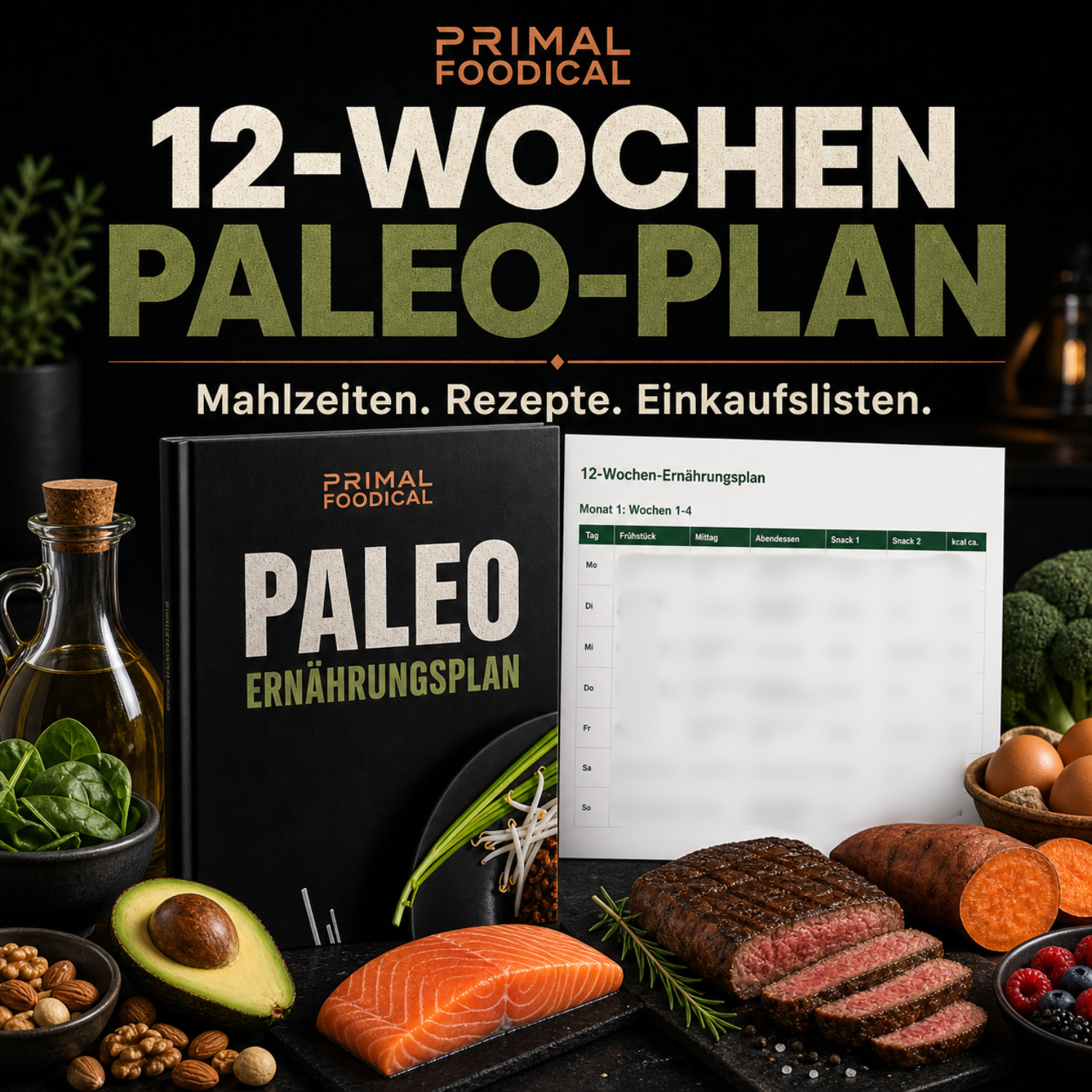 PALEO - ERNÄHRUNGSPLAN