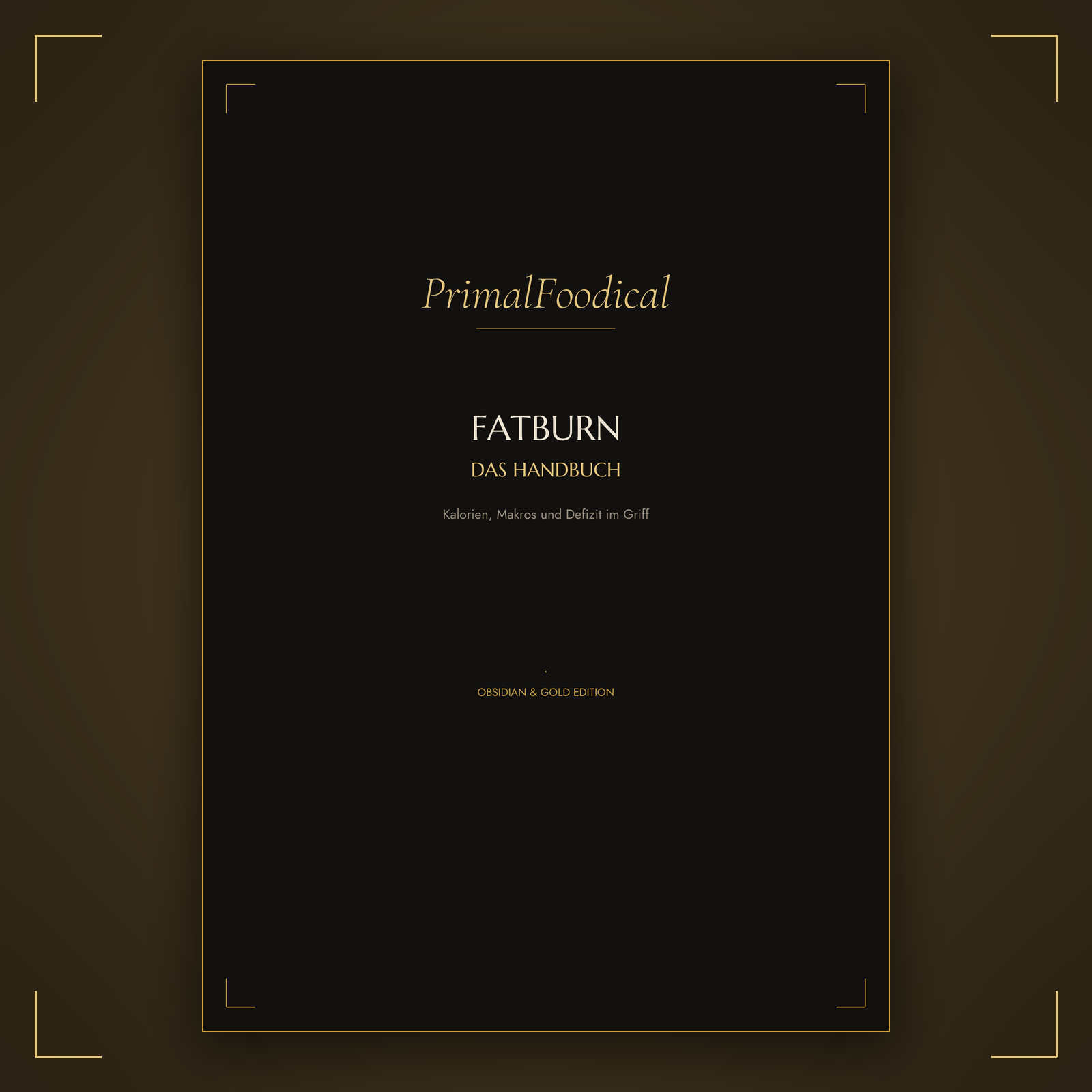 FATBURN - DAS HANDBUCH
