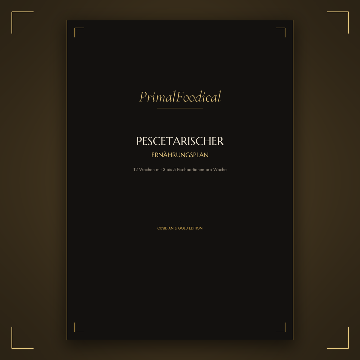 PESCETARISCH - ERNÄHRUNGSPLAN