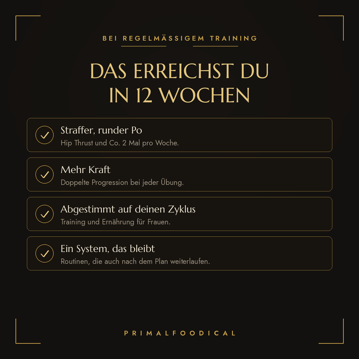 PUSH PULL LEGS ELITE - FRAUEN