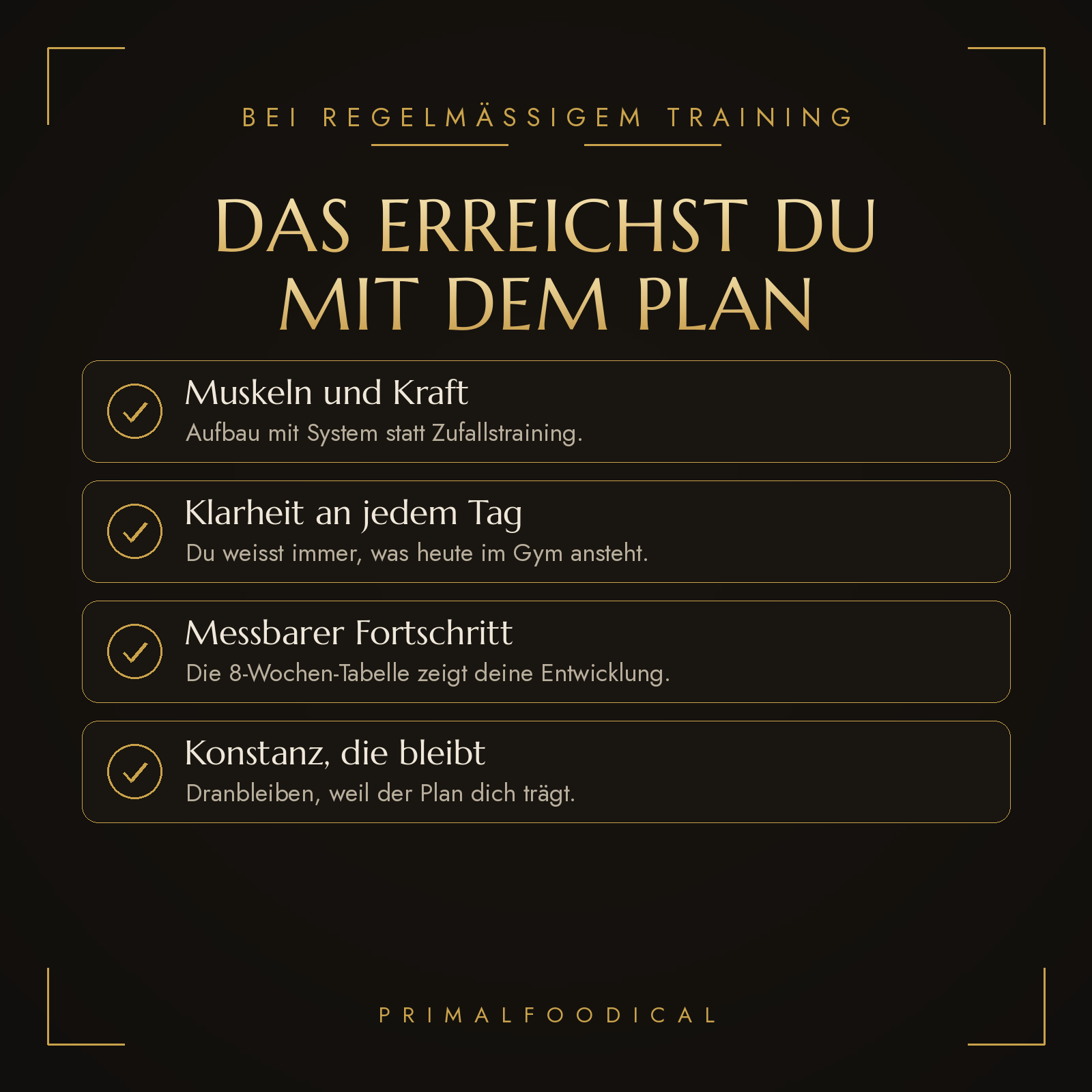 WEIGHT UP - TRAININGSPLAN
