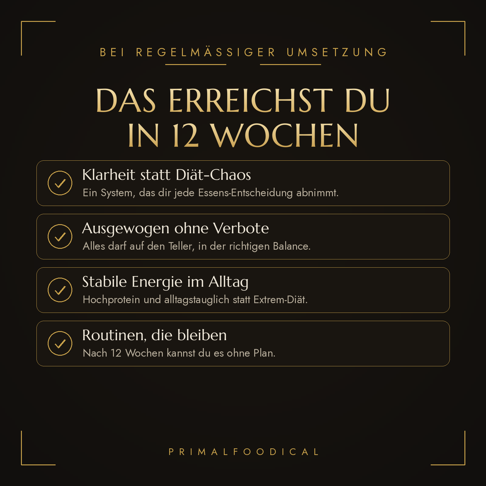 BALANCED - ERNÄHRUNGSPLAN FRAUEN