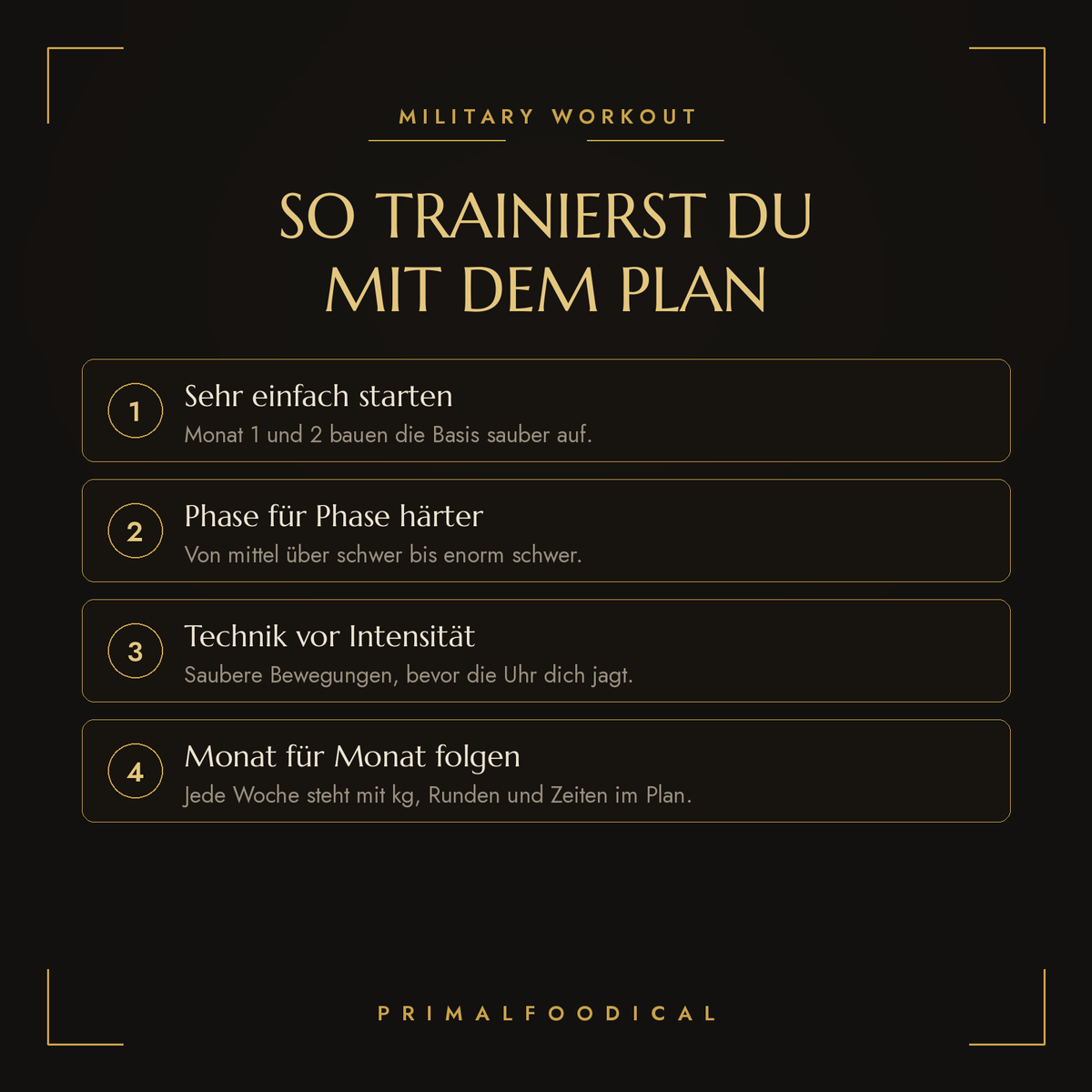 MILITARY WORKOUT