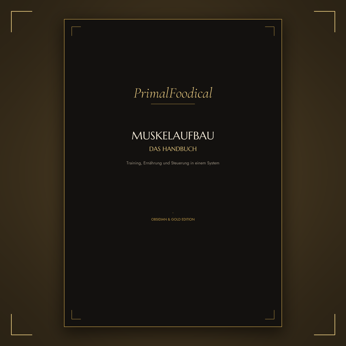 MUSKELAUFBAU - DAS HANDBUCH