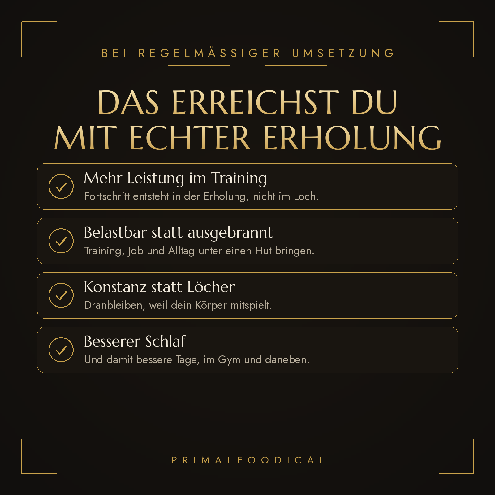 REGENERATION - PLAN FRAUEN