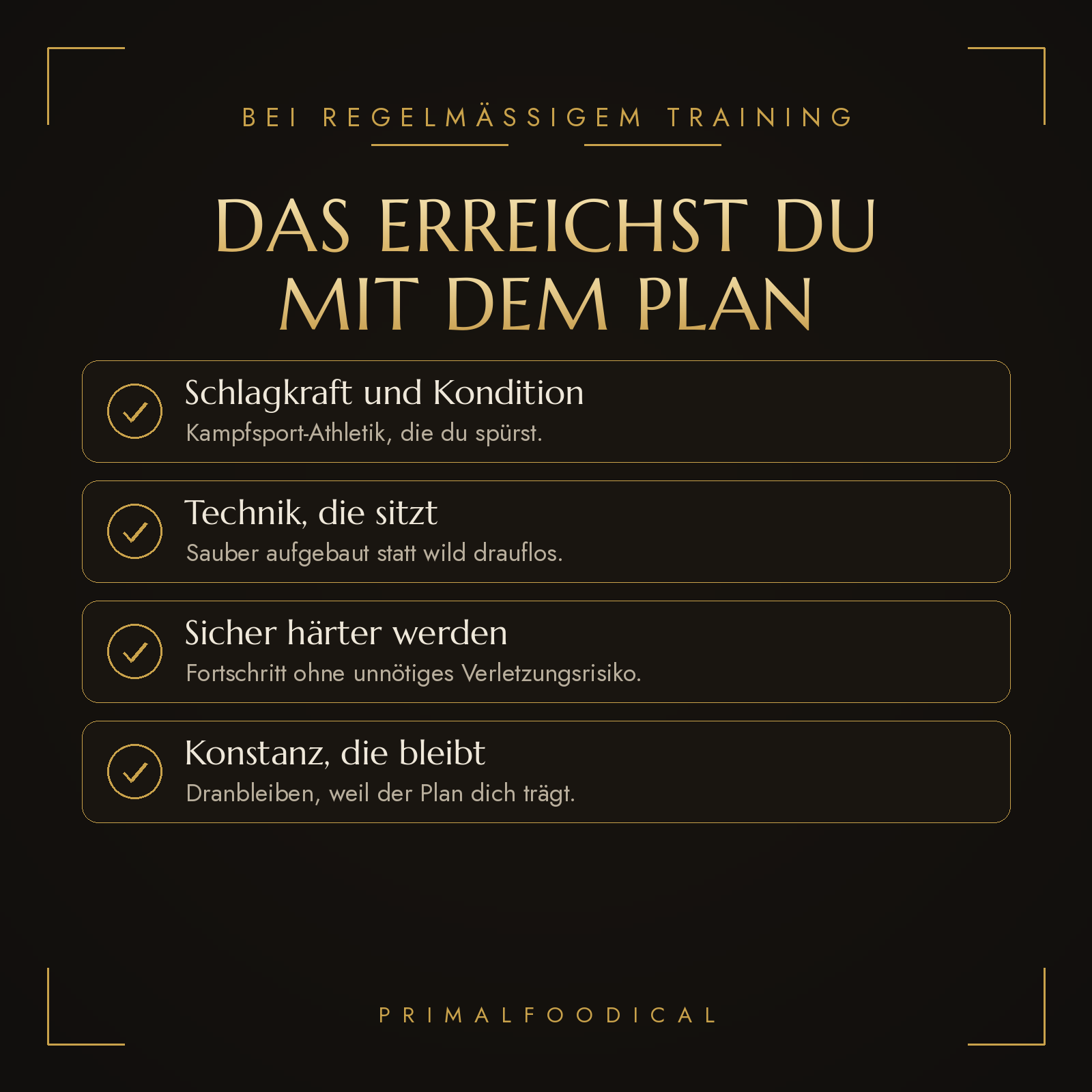 THAIBOX - TRAININGSPLAN FRAUEN