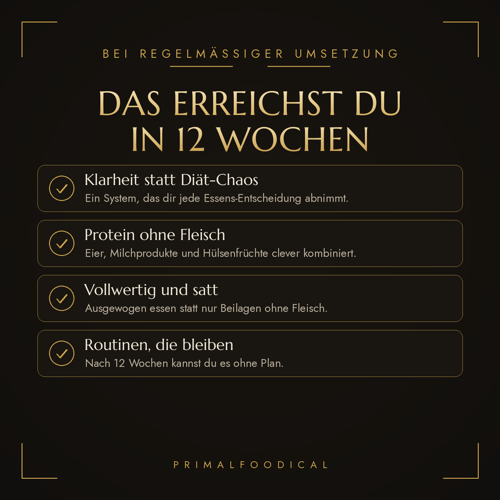 VEGETARISCH - ERNÄHRUNGSPLAN FRAUEN