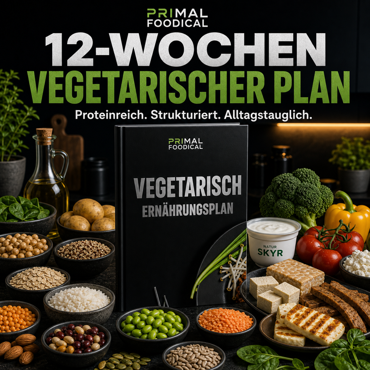 VEGETARISCH - ERNÄHRUNGSPLAN